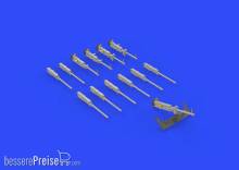 Eduard Accessories 672132 - B-17G guns for Airfix in 1:72