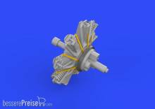 Eduard Accessories 672139 - Fokker Dr.I engine for Eduard in 1:72