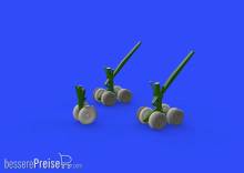 Eduard Accessories 672143 - Victor wheels for Airfix in 1:72