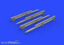 Eduard Accessories 672219 - 1:72 AIM-120C AMRAAM
