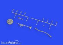 Eduard Accessories 672253 - Z-37A spraying booms 1/72 for EDUARD in 1:72