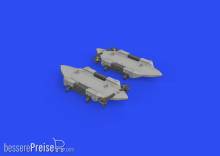 Eduard Accessories 672261 - BRU-57A rack 1/72 in 1:72
