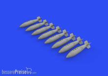 Eduard Accessories 672278 - 1:72 British 1000lb retarded bombs w-960 fuse for