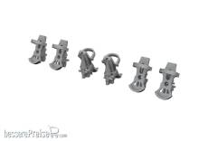 Eduard Accessories 672292 - 1:72 Luftwaffe rudder pedals PRINT 1/72
