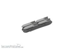 Eduard Accessories 672293 - 1:72 S-199 4xETC 50 rack w/bombs 1/72