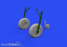 Eduard Accessories 672302 - 1:72 Hurricane Mk.I wheels for ARMA HOBBY