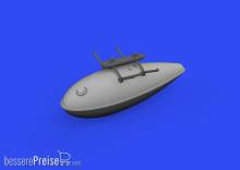 Eduard Accessories 672309 - 1:72 P-39Q 75gal drop tank PRINT 1/72 ARMA HOBBY