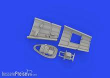 Eduard Accessories 672318 - 1:72 Bf 109F radio compartment PRINT 1/72 EDUARD