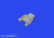 Eduard Accessories 672339 - 1/72 Bf 109G-2/G-4 gun barrels PRINT 1/72 EDUARD