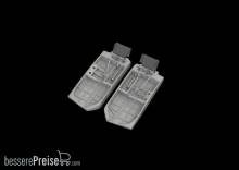 Eduard Accessories 672345 - 1/72 F6F wheel bays PRINT 1/72