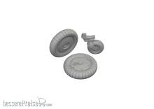 Eduard Accessories 672348 - 1/72 Bf 109G-5/G-6 wheels PRINT 1/72