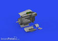 Eduard Accessories 672350 - 1:72 Bf 109F engine PRINT 1/72 EDUARD
