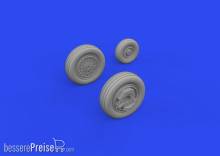 Eduard Accessories 672351 - 1:72 L-39 wheels PRINT 1/72 EDUARD