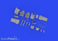 Eduard Accessories 672352 - 1:72 Bf 109G-6 engine PRINT 1/72 EDUARD