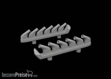 Eduard Accessories 672358 - P-51D exhaust stacks PRINT