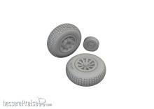 Eduard Accessories 672371 - P-51D wheels block tread 2 1/72