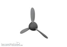 Eduard Accessories 672383 - Bf 109G-10/K-4 propeller