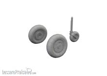 Eduard Accessories 672385 - Bf 109G-10 wheels