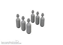 Eduard Accessories 672396 - WWII USAAF oxygen cylinder A-6 PRINT