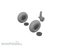 Eduard Accessories 672403 - Mosquito wheels TAMIYA