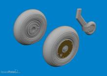 Eduard Accessories 672407 - Spitfire Mk.V wheels TAMIYA