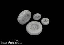 Eduard Accessories 672416 - E-2C wheels HELLER