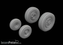 Eduard Accessories 672429 - F-35C wheels for Tamiya