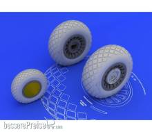 Eduard Accessories 632014 - B-25H/J wheels for HK Models