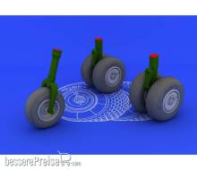 Eduard Accessories 632016 - He 219 wheels for Revell