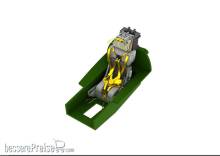 Eduard Accessories 632048 - 1:32 F-104 MB.7 ejection seat for Italeri
