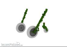 Eduard Accessories 632055 - Fw 190F-8 wheels for Revell in 1:32