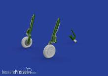 Eduard Accessories 632087 - A6M5c Zero wheels for Hasegawa in 1:32