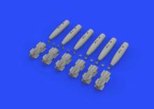 Eduard Accessories 632098 - Mk.82 bomb w/Mk.15 Snakeye Fins in 1:32