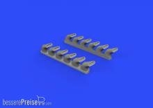 Eduard Accessories 632108 - Spirfire Mk.IX exhaust stack-fishtail for Revell