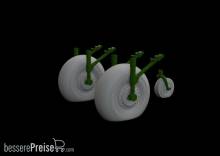 Eduard Accessories 632144 - Lancaster wheels for HKM in 1:32