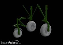 Eduard Accessories 632145 - B-24 wheels (8spoke front wheel) for Hobby Boss in 1:32