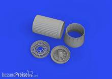 Eduard Accessories 632194 - 1:32 F-16 exhaust nozzle P&W F100 PRINT 1/32 TAMIYA