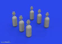 Eduard Accessories 632200 - WWII USAAF oxygen cylinder A-6 PRINT