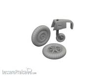 Eduard Accessories 632202 - Bf 109E wheels EDUARD