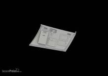 Eduard Accessories 632209 - Hurricane Mk.II cockpit door PRINT for Revell