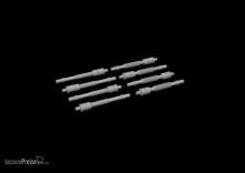 Eduard Accessories 632210 - Hurricane Mk.IIc gun barrels for Revell