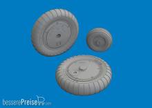 Eduard Accessories 632215 - Bf 109G-6 wheels for Revell