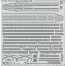 Eduard Accessories 53105 - 1:350 USS CA-35 Indianapolis railings f.Academ
