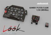 Eduard Accessories 634001 - P-51D-5 LööK for Revell in 1:32