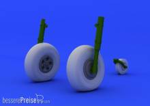 Eduard Accessories 624001 - 1:24 Typhoon wheels for Airfix
