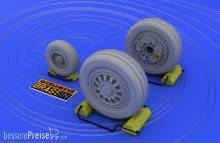 Eduard Accessories 648011 - 1:48 F-16 late wheels (KIN)