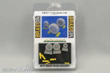 Eduard Accessories 648017 - 1:48 F-22A wheels für Hasegawa