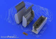 Eduard Accessories 648049 - MiG-21 wheel wells for Eduard in 1:48