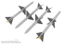 Eduard Accessories 648062 - AIM-7E Sparrow in 1:48