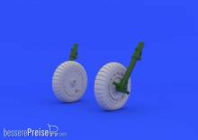 Eduard Accessories 648150 - 1:48 Fw 190 wheels late for Eduard